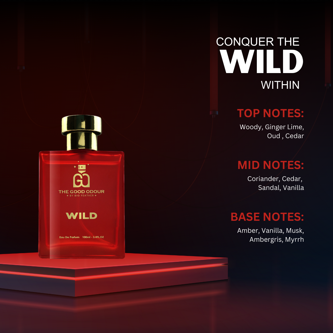 Wild [Svelte] | Premium Fragrance for Men | Pack of 100ML