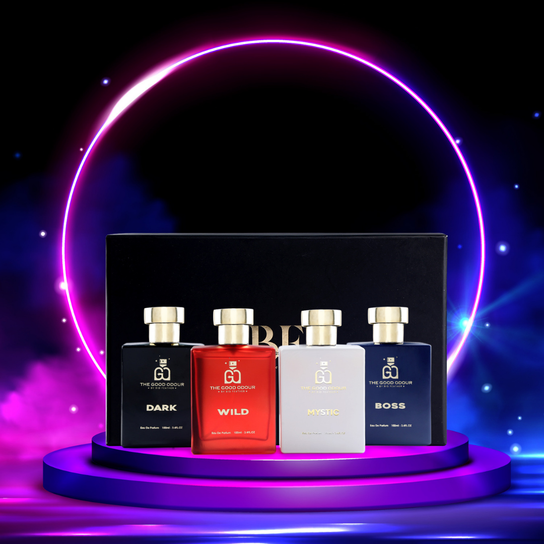 The Ultimate Quartet of Premium Men Perfumes | Set of Four | 100ml each