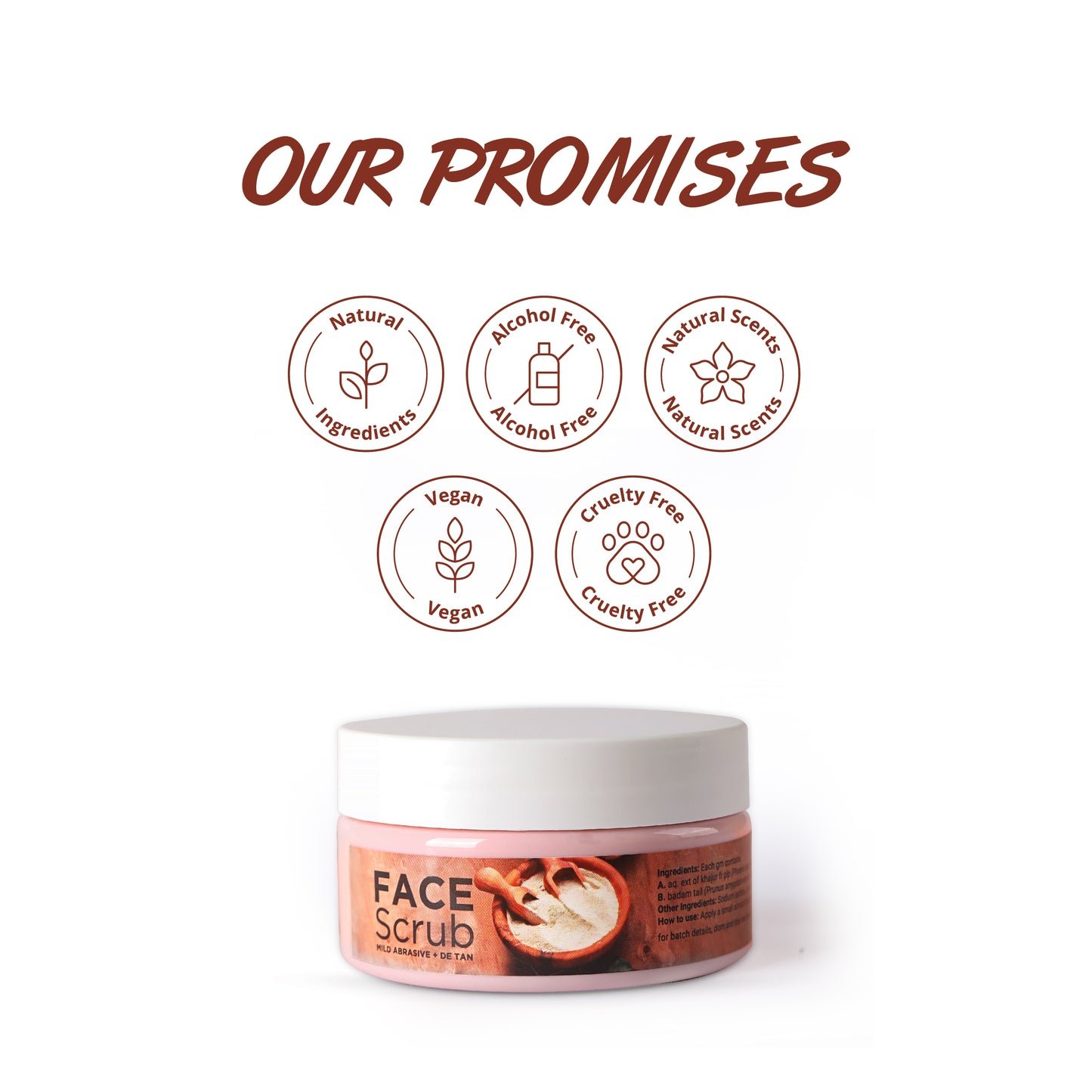 BF Professionals Face Scrub | Cream Based | 100gm