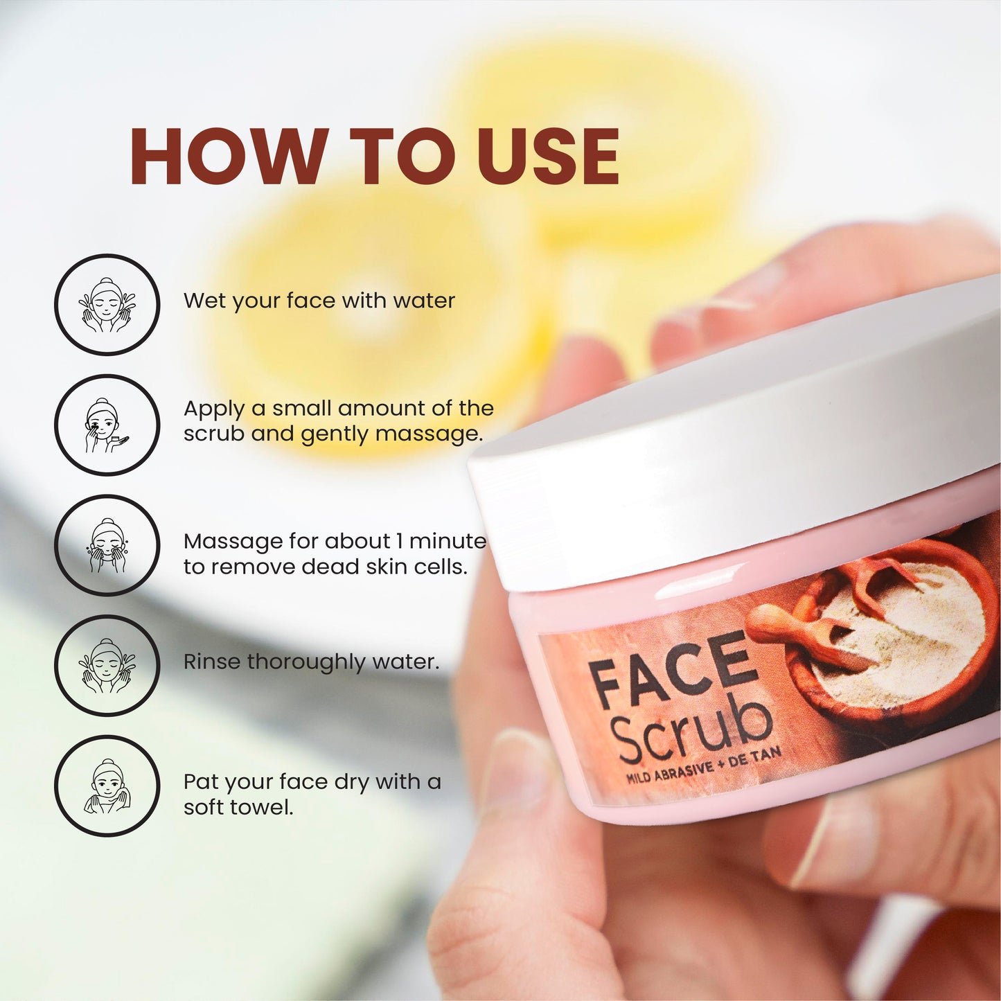 BF Professionals Face Scrub | Cream Based | 100gm